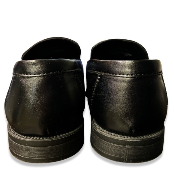 4/$25 BUNDLE SALE PERRY ELLIS PORTFOLIO BLACK SLIP ON LOAFERS DRESS SHOES FORMAL - Picture 5 of 11